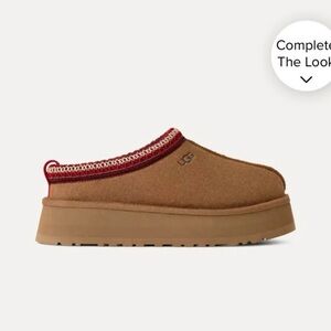 UGG TAZZ chestnut Slip-On Platform Shoes